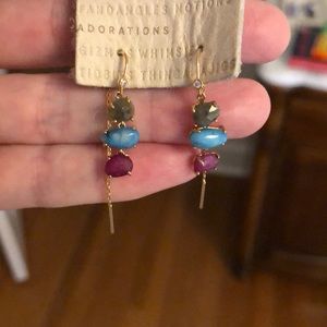 Anthropologie NWT Warm Tide earrings